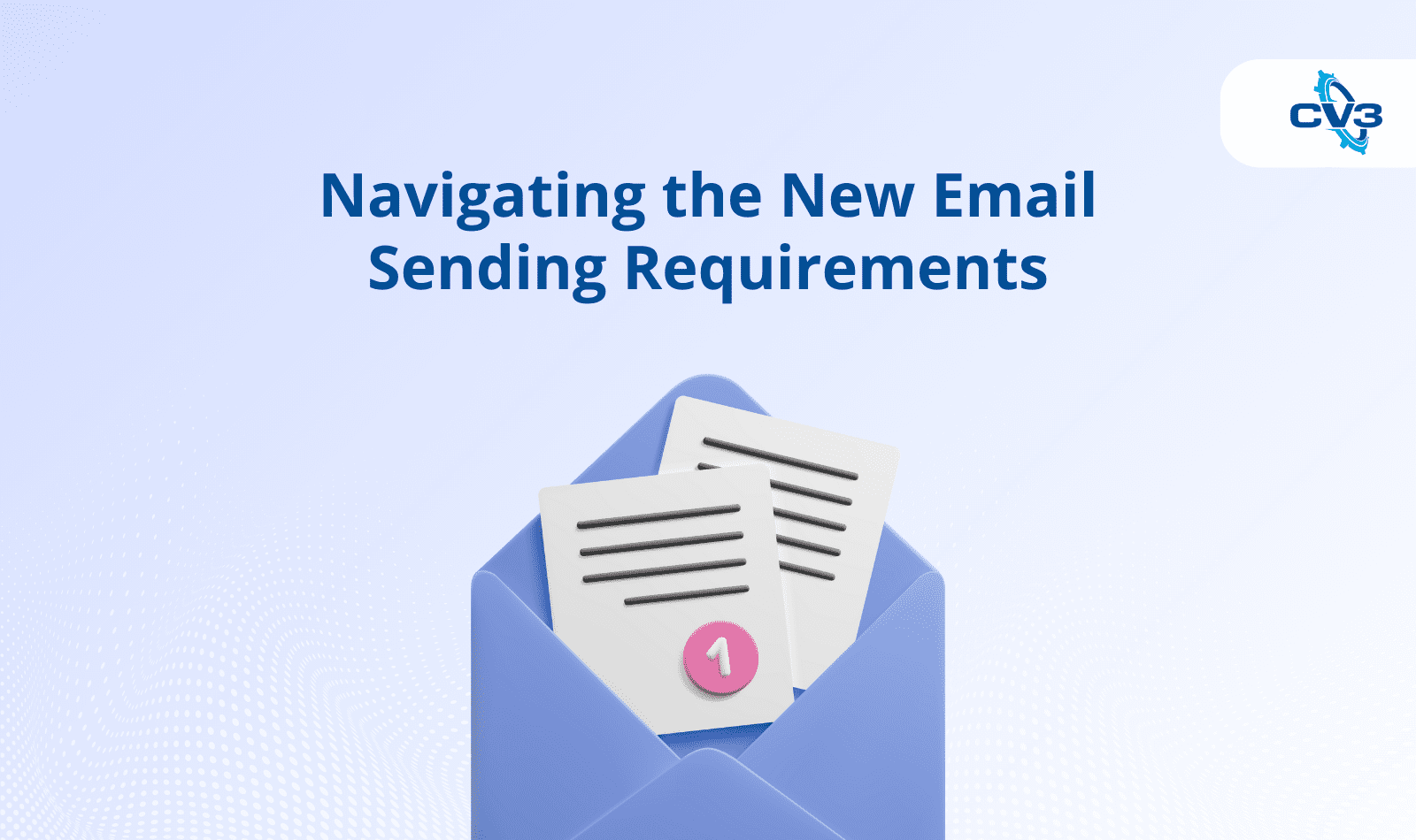 Email sending requirements